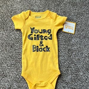 Young, Gifted, & Black NB Onesie